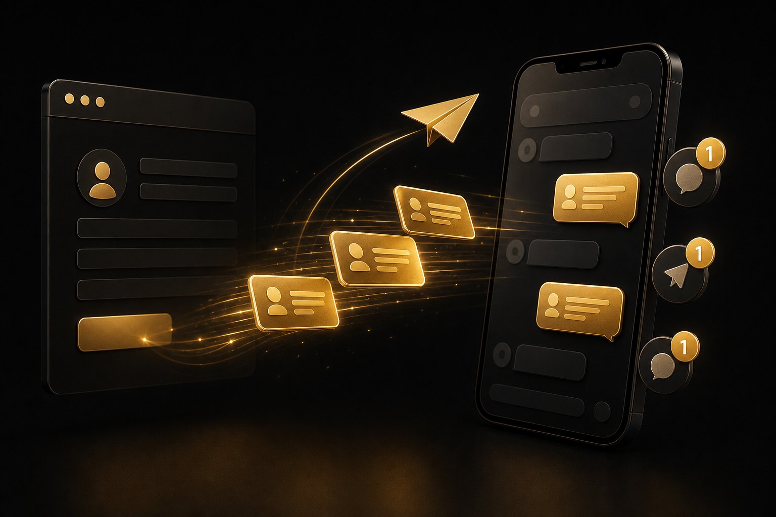 Схема передачи заявок с сайта в Telegram и MAX